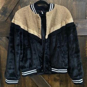 Free people furry jacket